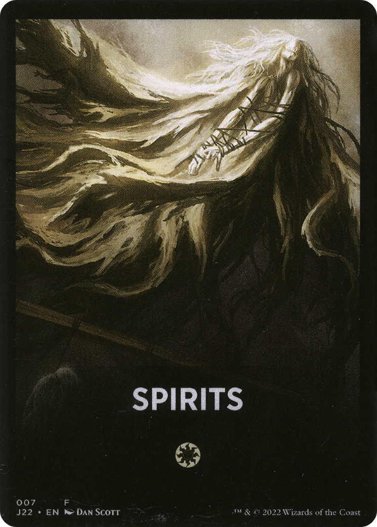 Spirits Theme Card [Jumpstart 2022 Front Cards] MTG Single Magic: The Gathering  | Multizone: Comics And Games