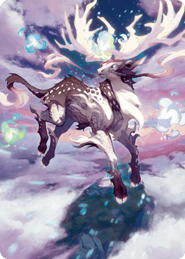 Hinata, Dawn-Crowned Art Card [Kamigawa: Neon Dynasty Art Series] MTG Single Magic: The Gathering  | Multizone: Comics And Games