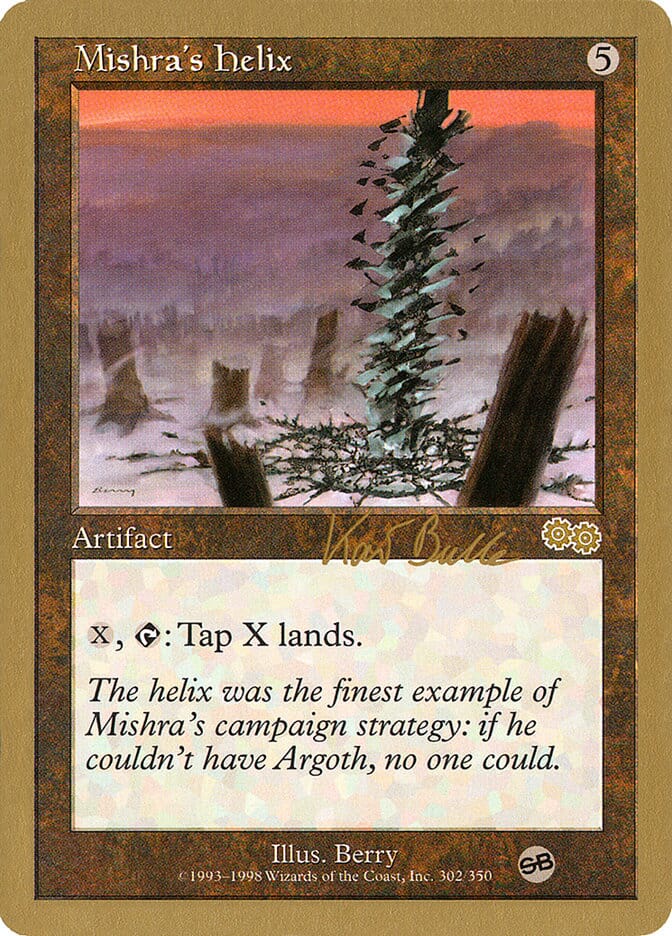 Mishra's Helix (Kai Budde) (SB) [World Championship Decks 1999] MTG Single Magic: The Gathering  | Multizone: Comics And Games
