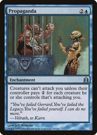 Propaganda [Commander 2011] MTG Single Magic: The Gathering  | Multizone: Comics And Games