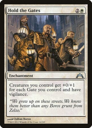 Hold the Gates [Gatecrash] MTG Single Magic: The Gathering  | Multizone: Comics And Games
