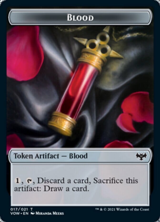 Blood // Boar Double-sided Token [Innistrad: Crimson Vow Tokens] MTG Single Magic: The Gathering  | Multizone: Comics And Games