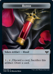 Blood // Wolf (014) Double-sided Token [Innistrad: Crimson Vow Tokens] MTG Single Magic: The Gathering  | Multizone: Comics And Games