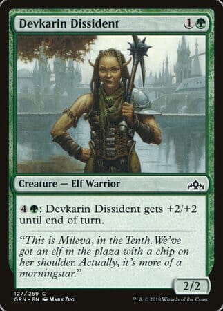 Devkarin Dissident [Guilds of Ravnica] MTG Single Magic: The Gathering  | Multizone: Comics And Games