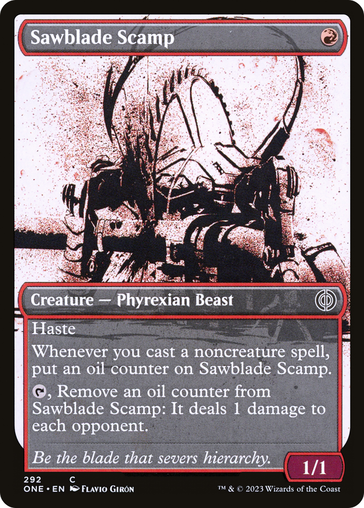 Sawblade Scamp (Showcase Ichor) [Phyrexia: All Will Be One] | Multizone: Comics And Games