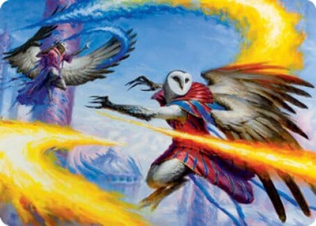 Teach by Example Art Card [Strixhaven: School of Mages Art Series] MTG Single Magic: The Gathering  | Multizone: Comics And Games
