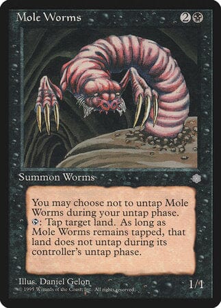 Mole Worms [Ice Age] MTG Single Magic: The Gathering  | Multizone: Comics And Games