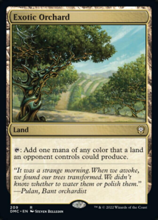 Exotic Orchard [Dominaria United Commander] MTG Single Magic: The Gathering  | Multizone: Comics And Games