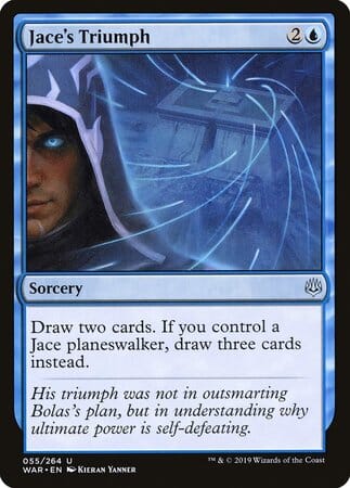 Jace's Triumph [War of the Spark] MTG Single Magic: The Gathering  | Multizone: Comics And Games