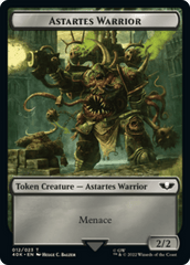 Spawn // Astartes Warrior (Surge Foil) [Universes Beyond: Warhammer 40,000 Tokens] MTG Single Magic: The Gathering  | Multizone: Comics And Games