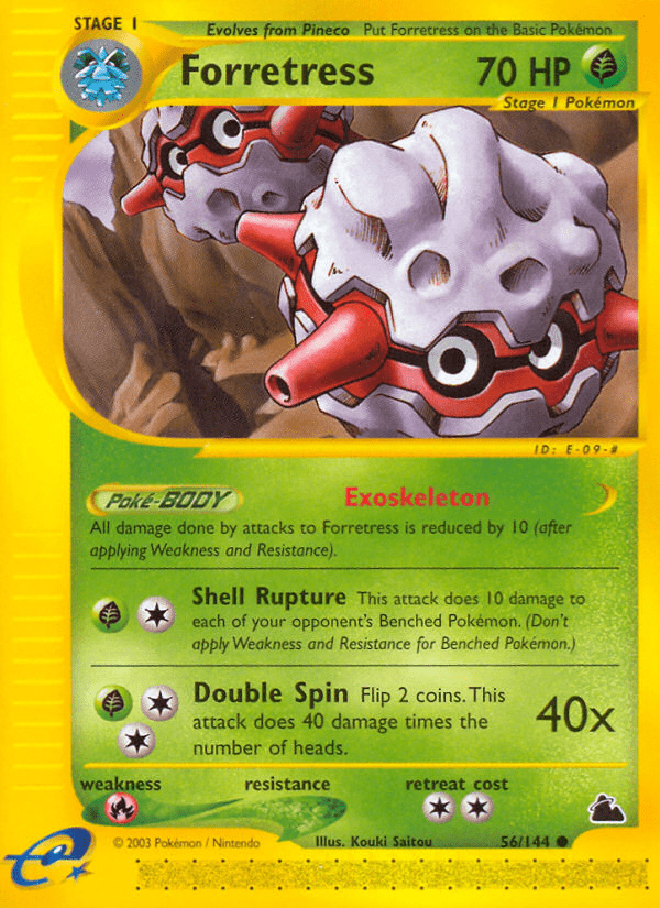 Forretress (56/144) [Skyridge] Pokemon Single Pokémon  | Multizone: Comics And Games