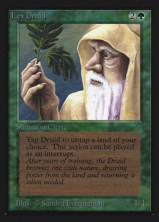 Ley Druid (IE) [Intl. Collectors’ Edition] MTG Single Magic: The Gathering  | Multizone: Comics And Games