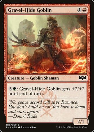 Gravel-Hide Goblin [Ravnica Allegiance] MTG Single Magic: The Gathering  | Multizone: Comics And Games