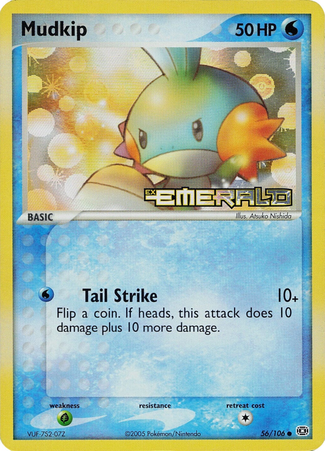 Mudkip (56/106) (Stamped) [EX: Emerald] Pokemon Single Pokémon  | Multizone: Comics And Games