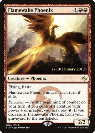Flamewake Phoenix [Fate Reforged Promos] MTG Single Magic: The Gathering  | Multizone: Comics And Games