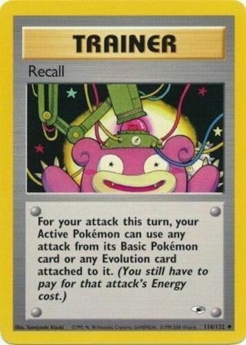 Recall (116/132) [Gym Heroes Unlimited] Pokemon Single Pokémon  | Multizone: Comics And Games