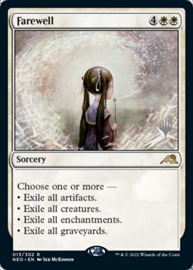 Farewell (Promo Pack) [Kamigawa: Neon Dynasty Promos] MTG Single Magic: The Gathering  | Multizone: Comics And Games