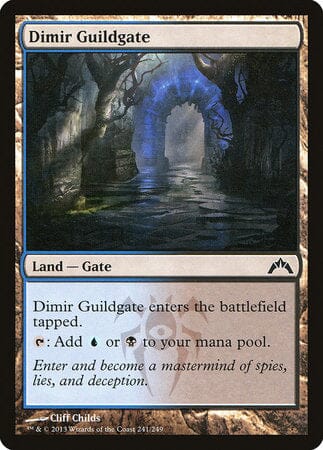 Dimir Guildgate [Gatecrash] MTG Single Magic: The Gathering  | Multizone: Comics And Games