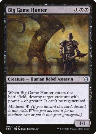 Big Game Hunter [Commander 2019] MTG Single Magic: The Gathering  | Multizone: Comics And Games