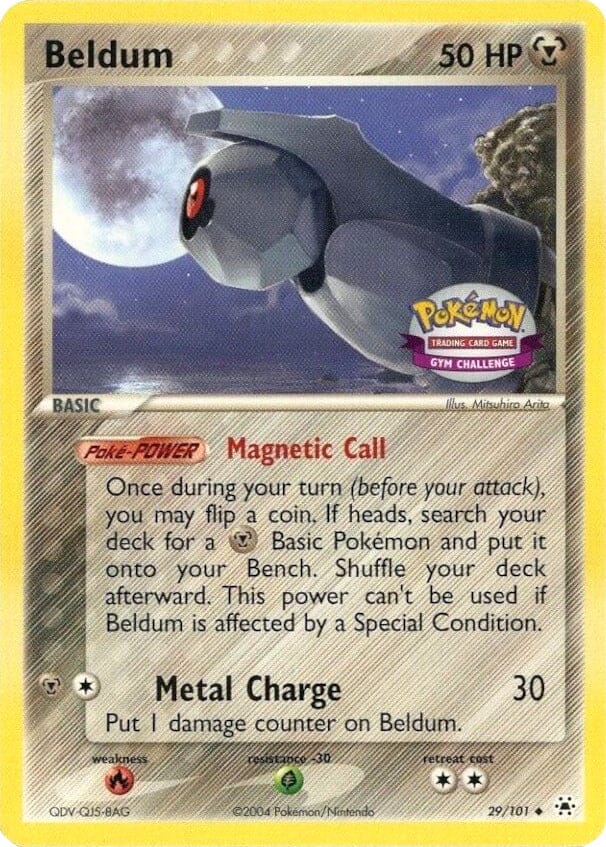 Beldum (29/101) (Gym Challenge) [EX: Hidden Legends] Pokemon Single Pokémon  | Multizone: Comics And Games