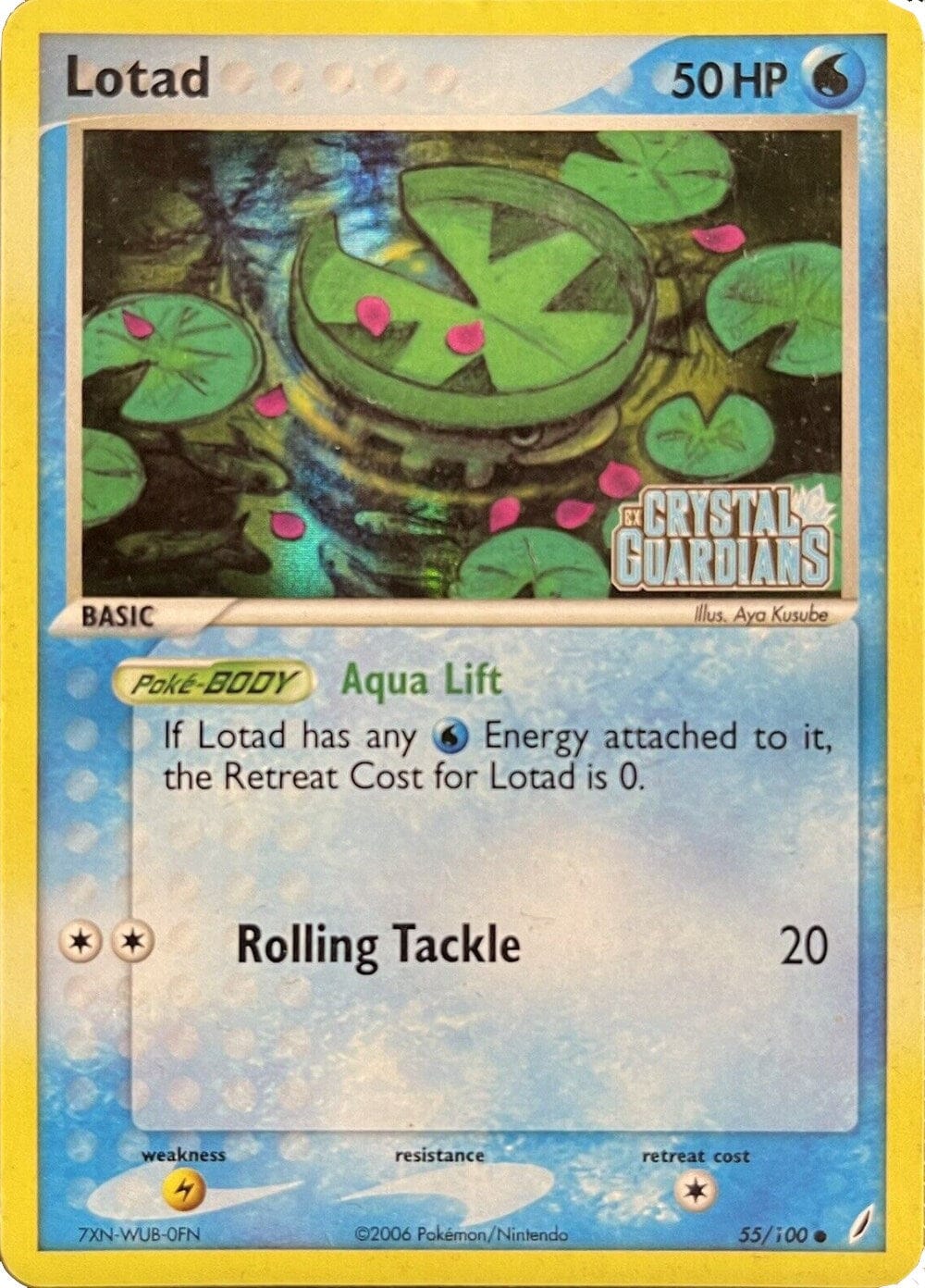 Lotad (055/100) (Theme Deck Exclusive) [EX: Crystal Guardians] Pokemon Single Pokémon  | Multizone: Comics And Games