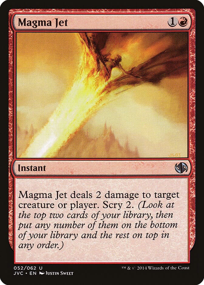 Magma Jet [Duel Decks Anthology] MTG Single Magic: The Gathering  | Multizone: Comics And Games