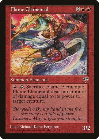 Flame Elemental [Mirage] MTG Single Magic: The Gathering  | Multizone: Comics And Games