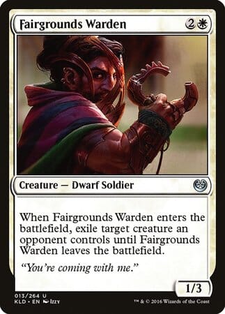 Fairgrounds Warden [Kaladesh] MTG Single Magic: The Gathering  | Multizone: Comics And Games