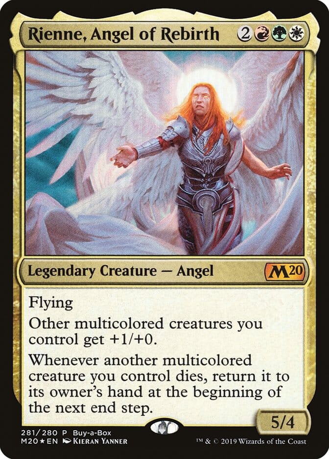 Rienne, Angel of Rebirth (Buy-A-Box) [Core Set 2020] MTG Single Magic: The Gathering  | Multizone: Comics And Games