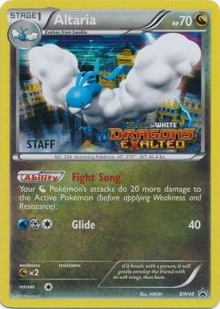 Altaria (BW48) (Staff Prerelease Promo) [Black & White: Black Star Promos] Pokemon Single Pokémon  | Multizone: Comics And Games