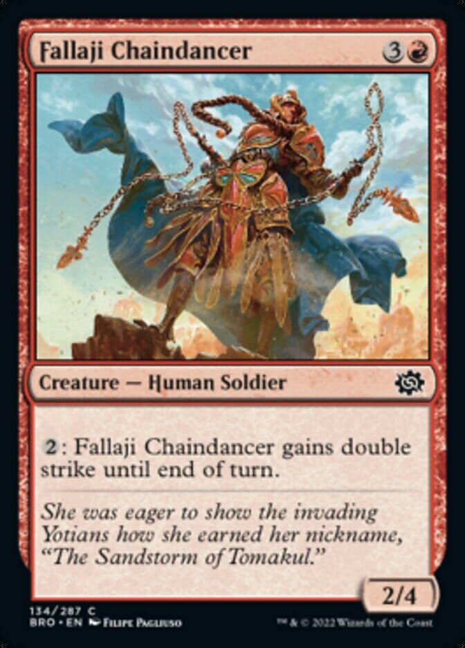 Fallaji Chaindancer [The Brothers' War] MTG Single Magic: The Gathering  | Multizone: Comics And Games