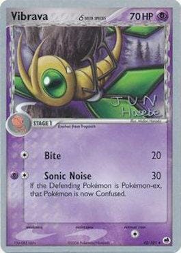 Vibrava (42/101) (Delta Species) (Flyvees - Jun Hasebe) [World Championships 2007] Pokemon Single Pokémon  | Multizone: Comics And Games