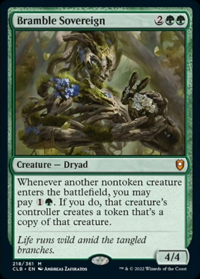 Bramble Sovereign [Commander Legends: Battle for Baldur's Gate] MTG Single Magic: The Gathering  | Multizone: Comics And Games