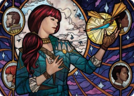 Jhoira, Ageless Innovator Art Card [Dominaria United Art Series] MTG Single Magic: The Gathering  | Multizone: Comics And Games