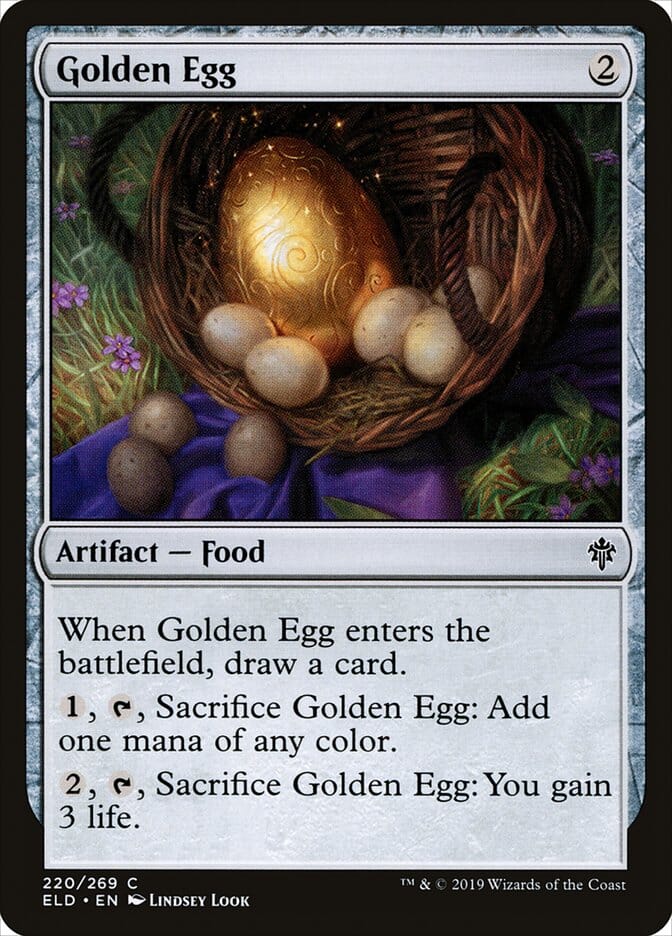 Golden Egg [Throne of Eldraine] MTG Single Magic: The Gathering  | Multizone: Comics And Games
