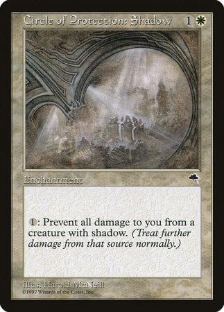Circle of Protection: Shadow [Tempest] MTG Single Magic: The Gathering  | Multizone: Comics And Games