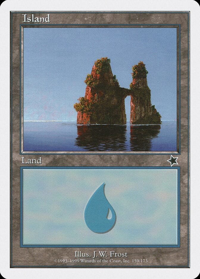 Island (159) [Starter 1999] MTG Single Magic: The Gathering  | Multizone: Comics And Games