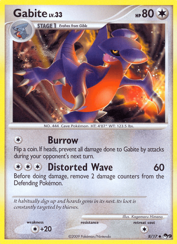 Gabite (8/17) [POP Series 9] Pokemon Single Pokémon  | Multizone: Comics And Games