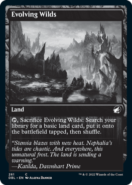 Evolving Wilds (261) [Innistrad: Double Feature] MTG Single Magic: The Gathering  | Multizone: Comics And Games