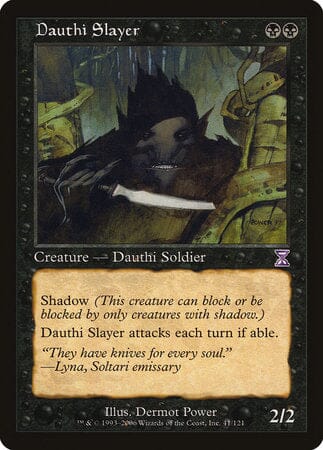 Dauthi Slayer [Time Spiral Timeshifted] MTG Single Magic: The Gathering  | Multizone: Comics And Games