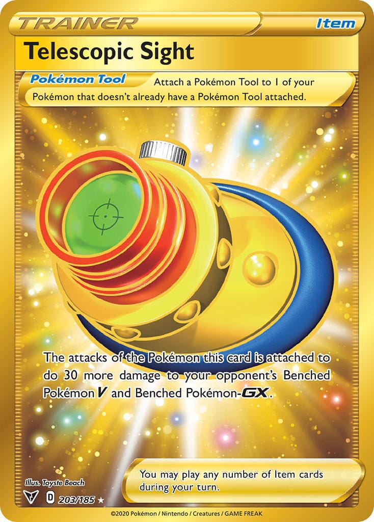 Telescopic Sight (203/185) [Sword & Shield: Vivid Voltage] Pokemon Single Pokémon  | Multizone: Comics And Games