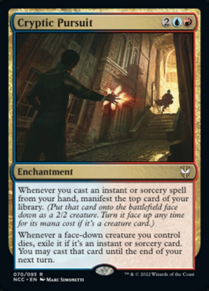 Cryptic Pursuit [Streets of New Capenna Commander] MTG Single Magic: The Gathering  | Multizone: Comics And Games