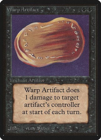 Warp Artifact [Limited Edition Beta] MTG Single Magic: The Gathering  | Multizone: Comics And Games