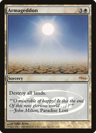Armageddon [Judge Gift Cards 2004] MTG Single Magic: The Gathering  | Multizone: Comics And Games
