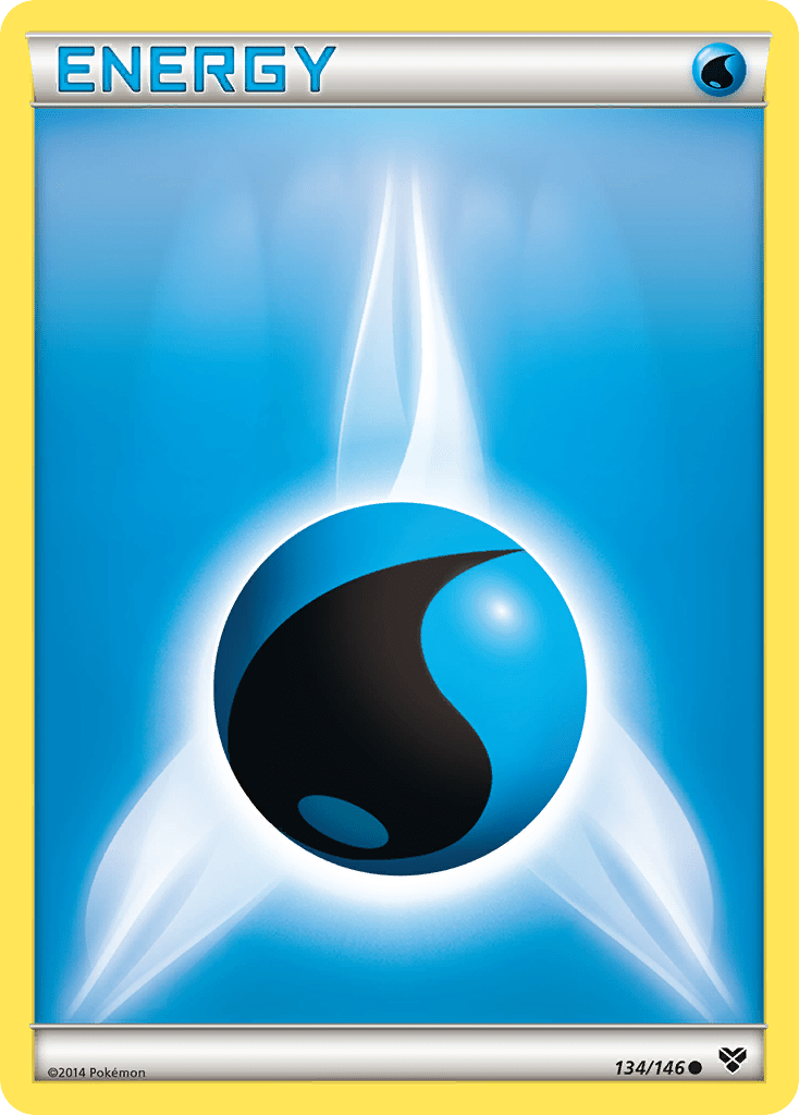 Water Energy (134/146) [XY: Base Set] Pokemon Single Pokémon  | Multizone: Comics And Games