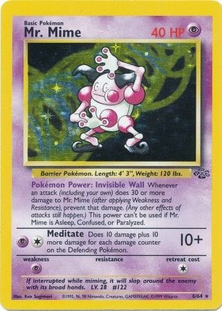 Mr. Mime (6/64) [Jungle Unlimited] Pokemon Single Pokémon  | Multizone: Comics And Games