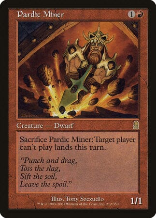 Pardic Miner [Odyssey] MTG Single Magic: The Gathering  | Multizone: Comics And Games