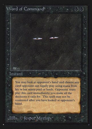 Word of Command (IE) [Intl. Collectors’ Edition] MTG Single Magic: The Gathering  | Multizone: Comics And Games