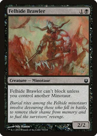 Felhide Brawler [Born of the Gods] MTG Single Magic: The Gathering  | Multizone: Comics And Games