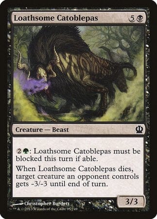 Loathsome Catoblepas [Theros] MTG Single Magic: The Gathering  | Multizone: Comics And Games